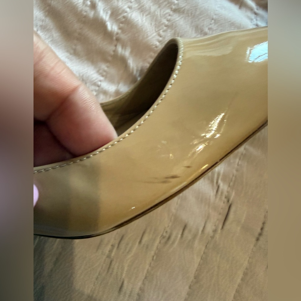 STUART WEITZMAN Stuart Power 50MM Patent Leather Pumps size 8 - Picture 14 of 14